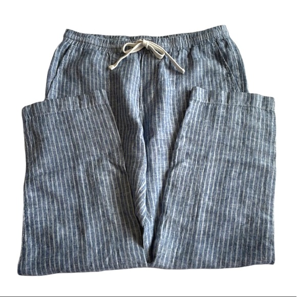 Roots Chambray Stripe Beach Pants - Picture 3 of 7